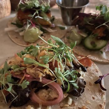 Mirate - Grilled Fish Taco and Mushroom Taco - Mexican Near Me - Los Angeles, California Mirate - Grilled Fish Taco and Mushroom Taco - Mexican Near Me - Los Angeles, California