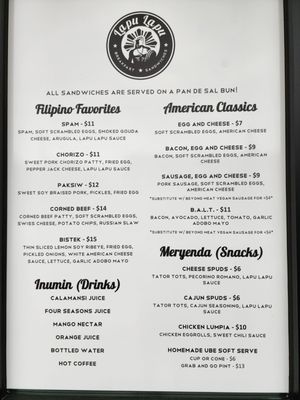 Menu photo 6 Lapu Lapu Gaithersburg, MD