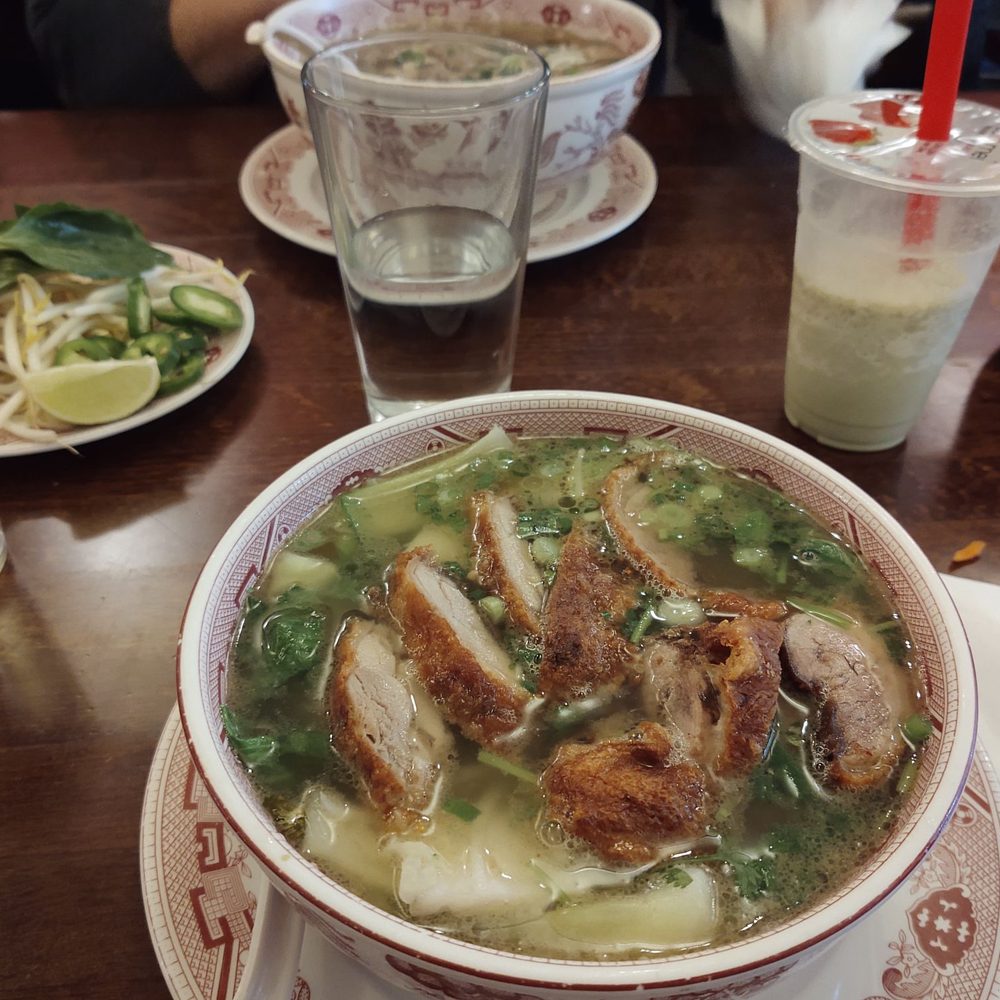 Miss Saigon - Duck soup (foreground) and Miss Saigon Pho in background. - Vietnamese Near Me - Amherst, Massachusetts Miss Saigon - Duck soup (foreground) and Miss Saigon Pho in background. - Vietnamese Near Me - Amherst, Massachusetts