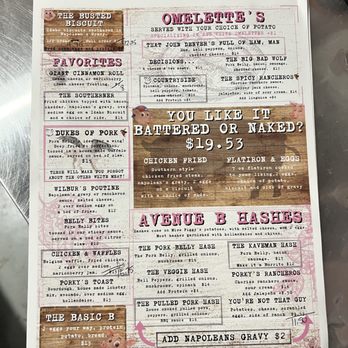 The Pork Belly - Price discrepancies between printed menu prices and prices being charged. Owners refuse to correct issue. Customers are overpaying. - Breakfast & Brunch Near Me - Kuna, Idaho