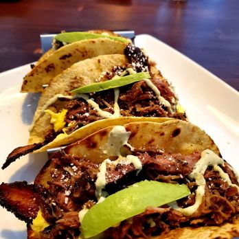 Brick Top's Pub - Delicious brunch brisket tacos - Burgers Near Me - Austin, Texas