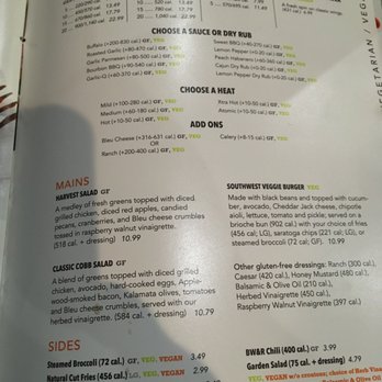 Wings and Rings - Special menu - New American Near Me - Rancho Cucamonga, California