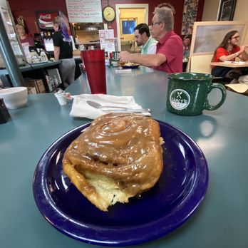 Darcy's Cafe - Caramel Cinnamon Roll - Breakfast & Brunch Near Me - Grand Forks, North Dakota