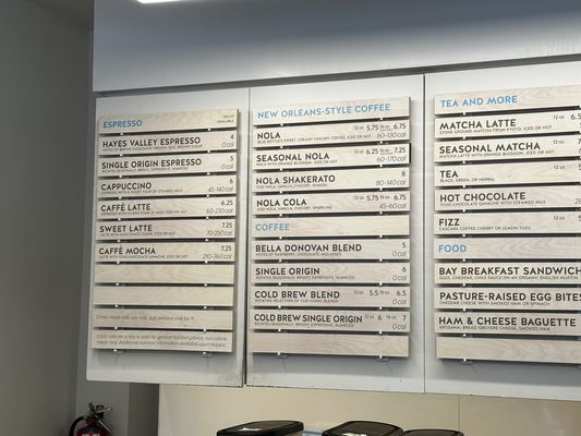 Menu photo 1 Blue Bottle Coffee - Amsterdam Ave New York, NY Menu photo 1 Blue Bottle Coffee - Amsterdam Ave New York, NY