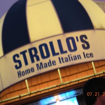 Strollos Italian Ice - Strollo's the one and only! - Ice Cream & Frozen Yogurt Near Me - Belmar, New Jersey Strollos Italian Ice - Strollo's the one and only! - Ice Cream & Frozen Yogurt Near Me - Belmar, New Jersey