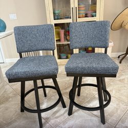 V & M Upholstery - Two beautiful breakfast bar stools