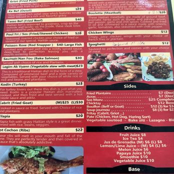 Gi’s Resto - Menu Gi's Resto - Caribbean Near Me - Chestnut Ridge, New York