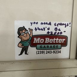 The sticker they left on my door. Crooks!! The sticker they left on my door. Crooks!!