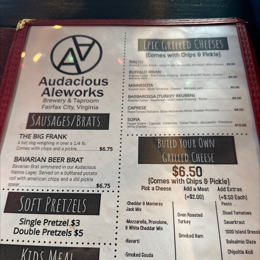 Audacious Aleworks Brewery - Fairfax City - Brewpubs Near Me - Fairfax, Virginia