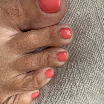 America Nails & Spa - My lumpy paint job - Nail Salons Near Me - Aurora, Colorado
