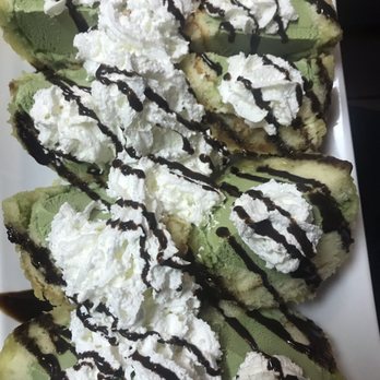 Kampai Sushi - Deep fried matcha ice cream - Japanese Near Me - Redding, California