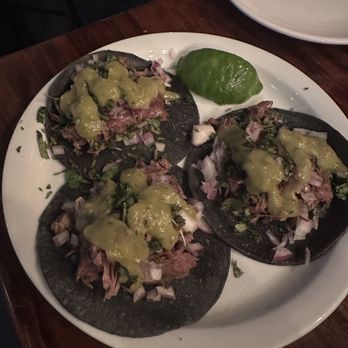 Risü - Short rib tacos: bland. Tiny. 1/5 - New American Near Me - Long Beach, California Risü - Short rib tacos: bland. Tiny. 1/5 - New American Near Me - Long Beach, California