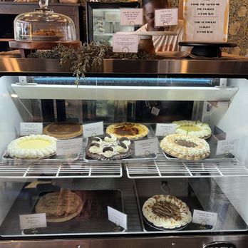 Mixed Fillings Pie Shop - Display case inside - Desserts Near Me - Jacksonville, Florida Mixed Fillings Pie Shop - Display case inside - Desserts Near Me - Jacksonville, Florida