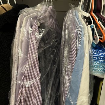 Natural Cleaners - Men's Shirts on left and women's "blouses" on the right. Basically, the same shirts. - Laundry Services Near Me - Chesapeake, Virginia Natural Cleaners - Men's Shirts on left and women's "blouses" on the right. Basically, the same shirts. - Laundry Services Near Me - Chesapeake, Virginia
