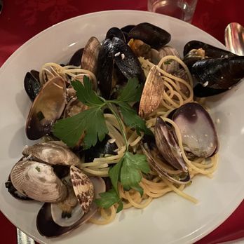 Joso's - Clams, Mussels on full pasta w/ white sauce - $32 + $9 - Seafood Near Me - Toronto, Ontario