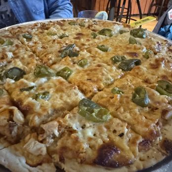 Kaiser's Pizza & Pub - Buffalo chicken pizza thin crust - Pizza Near Me - Kenosha, Wisconsin
