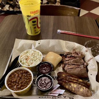 Dickey's Barbecue Pit - What I ordered. While it looks good, was a big let down due to lack of being warmer. - American Near Me - Duarte, California Dickey's Barbecue Pit - What I ordered. While it looks good, was a big let down due to lack of being warmer. - American Near Me - Duarte, California