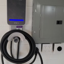 D & N Electric - EV install into garage purpose built sub panel