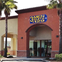 3 mens suits - They open at 10:30AM