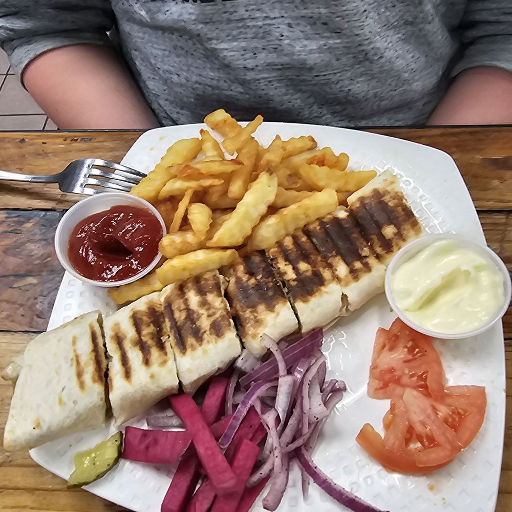 My son tried shawarma for the first time and really enjoyed it. My son tried shawarma for the first time and really enjoyed it.