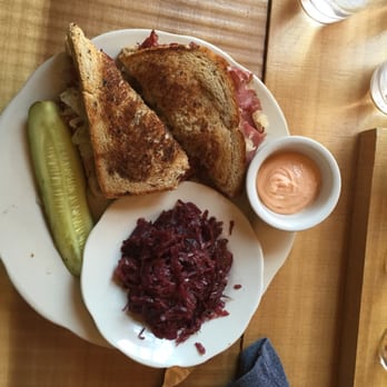 Carillon Brewing - Reuben with sweet and sour cabbage.... One of the best Reuben's I've ever had. And that cabbage was divine! - Breweries Near Me - Dayton, Ohio Carillon Brewing - Reuben with sweet and sour cabbage.... One of the best Reuben's I've ever had. And that cabbage was divine! - Breweries Near Me - Dayton, Ohio
