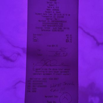 Tequila Jalisco - Never in my entire life have I given a zero dollar tip. Until tonight. - Mexican Near Me - Nashua, New Hampshire Tequila Jalisco - Never in my entire life have I given a zero dollar tip. Until tonight. - Mexican Near Me - Nashua, New Hampshire