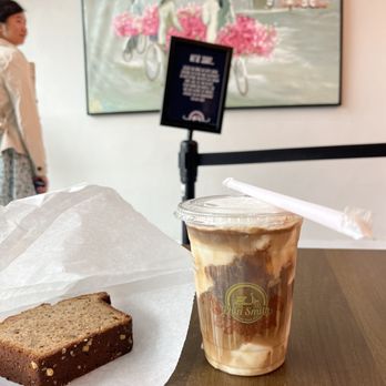 Phin Smith - Banana bread, coconut milk latte - Coffee & Tea Near Me - Garden Grove, California