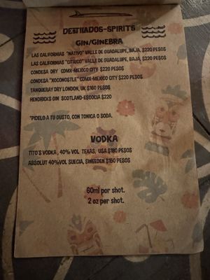 Menu photo 7 Barracuda Cantina El Pescadero, BCS