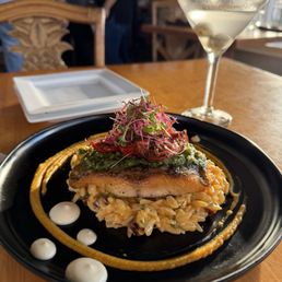 Pan seared fish