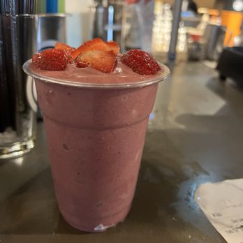Kaldi's Social House - Strawberry fields smoothie - Coffee & Tea Near Me - Silver Spring, Maryland Kaldi's Social House - Strawberry fields smoothie - Coffee & Tea Near Me - Silver Spring, Maryland