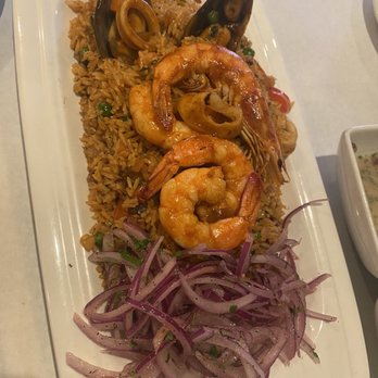 Incas Grill Peruvian Restaurant - Seafood paella - Peruvian Near Me - Concord, California