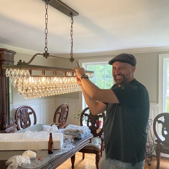 David Cassidy Master Electrician - New dining room light - Electricians Near Me