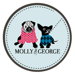 The London Dog House - Molly & George grooming salon is named after two dogs I used to look after. Molly the cockapoo and George the Newfoundland.