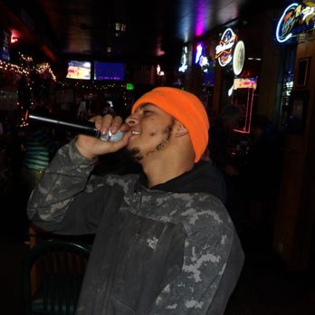 Spirits West - This young man getting his Karaoke on at Spirits West on Friday night. - Soup Near Me - Baltimore, Maryland