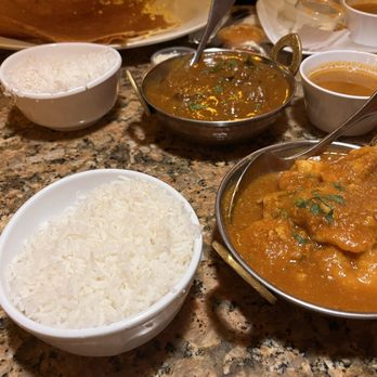 Chennai Fusion Grill - Seafood Masala and Lamb Korma - Indian Near Me - Chandler, Arizona