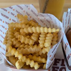 Big Chicken - Fresh crinkle cut fries with agave cream soda.