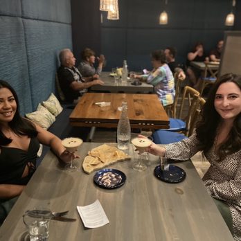Hook & Barrel - Espresso Martinis My favorite!  Complimentary Pimento Cheese & some type of homemade bread/chip. - Seafood Near Me - Myrtle Beach, South Carolina