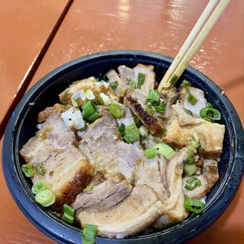 H Mart - Braised pork belly rice bowl - International Grocery Near Me - Portland, Oregon