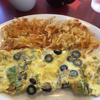 Sunny Side Up - Yummy omelette with crispy hash browns. I asked for them to be crispy. - Breakfast & Brunch Near Me - Moore, Oklahoma Sunny Side Up - Yummy omelette with crispy hash browns. I asked for them to be crispy. - Breakfast & Brunch Near Me - Moore, Oklahoma