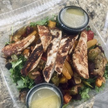 Silver Diner - Warm Roasted Local Veggie Salad - Diners Near Me - Springfield, Virginia Silver Diner - Warm Roasted Local Veggie Salad - Diners Near Me - Springfield, Virginia