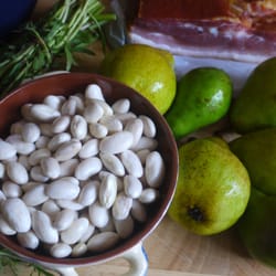 Birnen, Bohnen und Speck