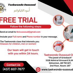 Taekwondo Oussoud - Free Trial