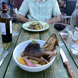 Lamb shank and fish - so good!!!! Lamb shank and fish - so good!!!!