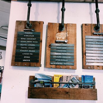 Crazy Cows ice Cream - Flavors list - Coffee & Tea Near Me - White Rock, British Columbia