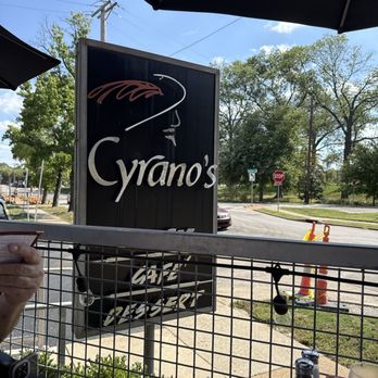 Cyrano's - Outside Dining - Desserts Near Me - Saint Louis, Missouri