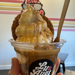 Salted Caramel Affogato
