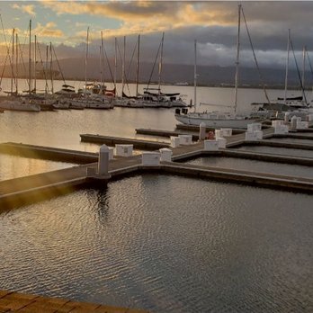 Restaurant 604 - The view of Pearl Harbor from the table at sunset. - Breakfast & Brunch Near Me - Honolulu, Hawaii