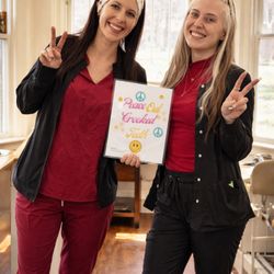 Muench Orthodontics - Our staff got their braces off!