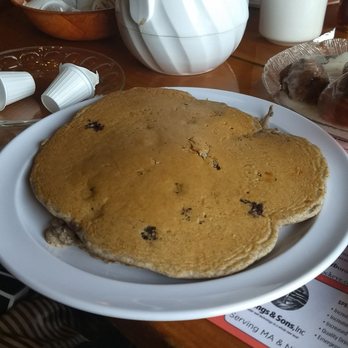 Parker’s Maple Barn - Buckwheat pancake with blueberries - Breakfast & Brunch Near Me - Mason, New Hampshire Parker’s Maple Barn - Buckwheat pancake with blueberries - Breakfast & Brunch Near Me - Mason, New Hampshire