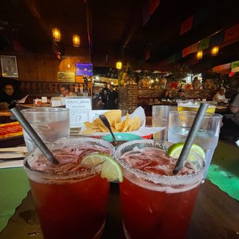 Tony's Jacal - Margarita.. one of the special ones of the day.. I want to say it was hibiscus? Delish - Salad Near Me - Solana Beach, California